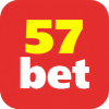 Logo Oficial 57BET - Plataforma Certificada de Jogos Online